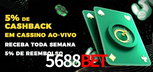 Promoções do cassino ao Vivo 5688bet